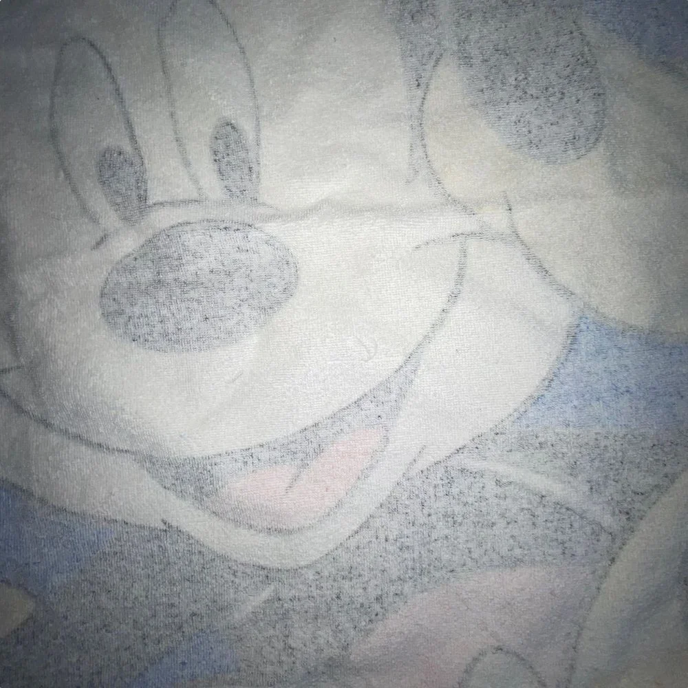 Vintage Walt Disney Mickey Mouse Unlimited Beach Towel Donald Goofy Pluto